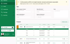Unigum portale b2b checkout approvazione