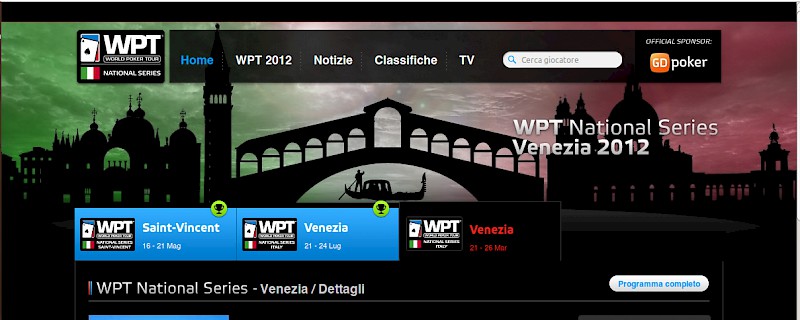 WPT National Series Italia